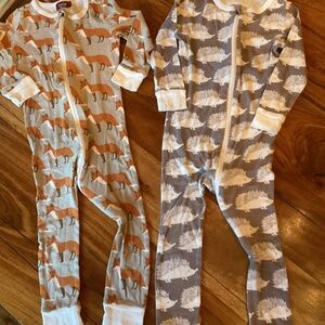 Milkbarn pajamas size 2-3 years (set of 2)